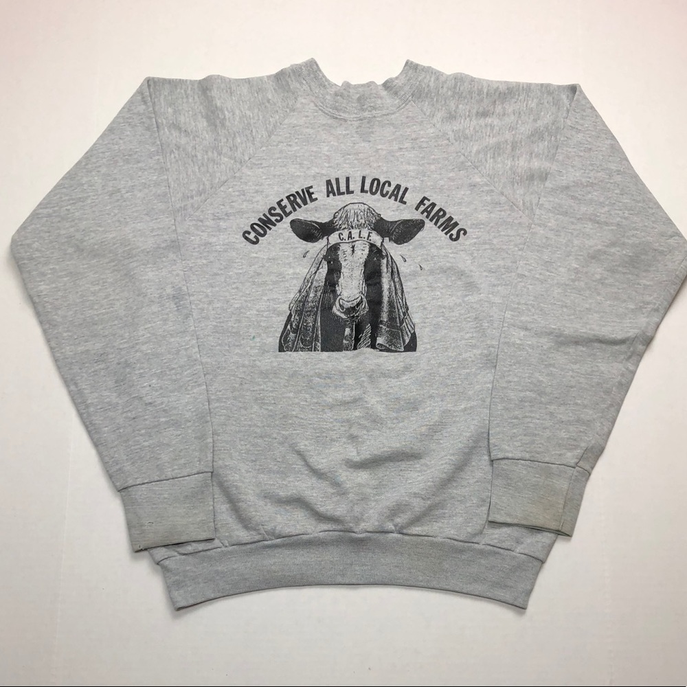 VTG Conserve All Local Farms Crewneck Sweatshirt